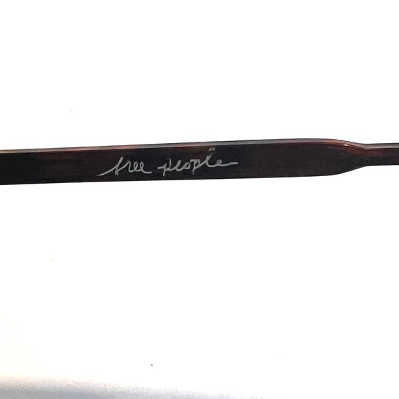 Free People Rounded Square Wire Frame Sunglasses - Picture 6 of 6